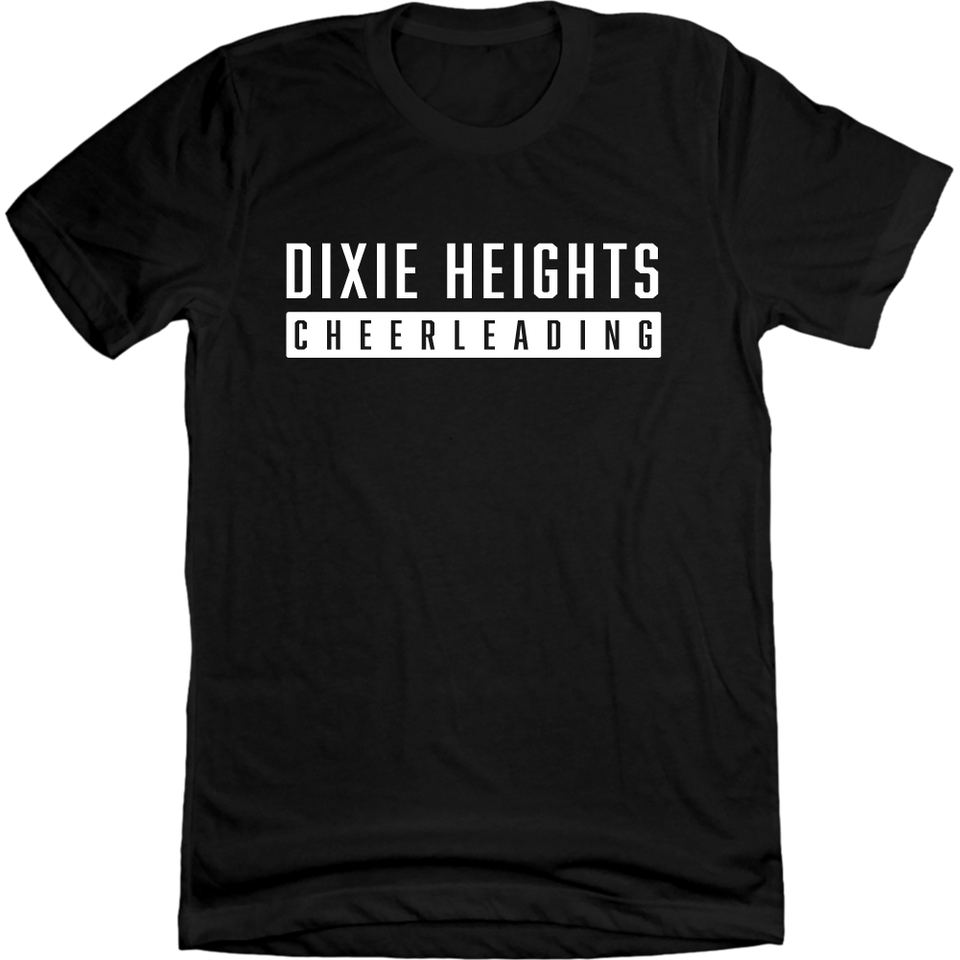 Dixie Cheerleading Text Block - Cincy Shirts