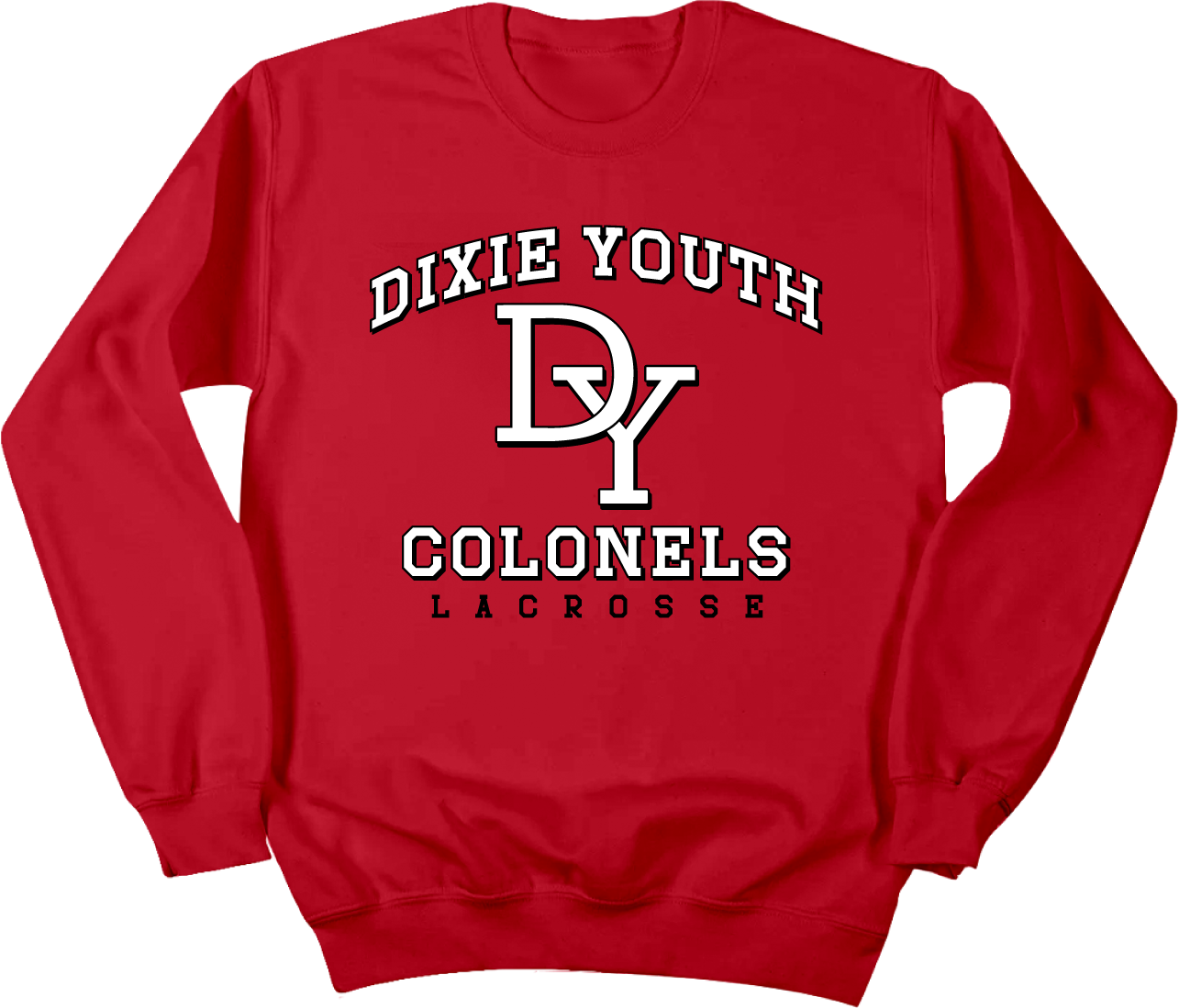 Dixie Youth Colonels Lacrosse Crewneck Sweatshirt