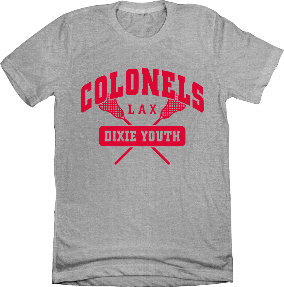 Dixie Youth Colonels Lax Long Sleeve Tee