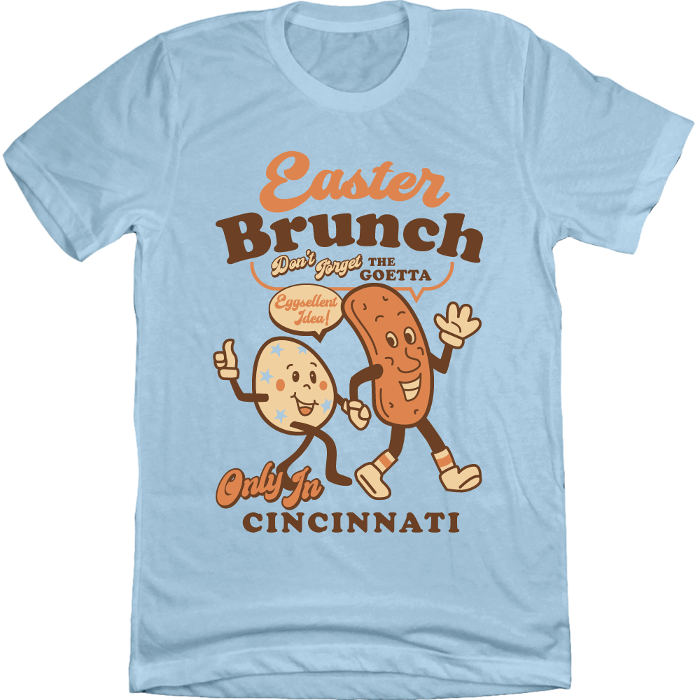 Easter Brunch Goetta Egg Cartoon