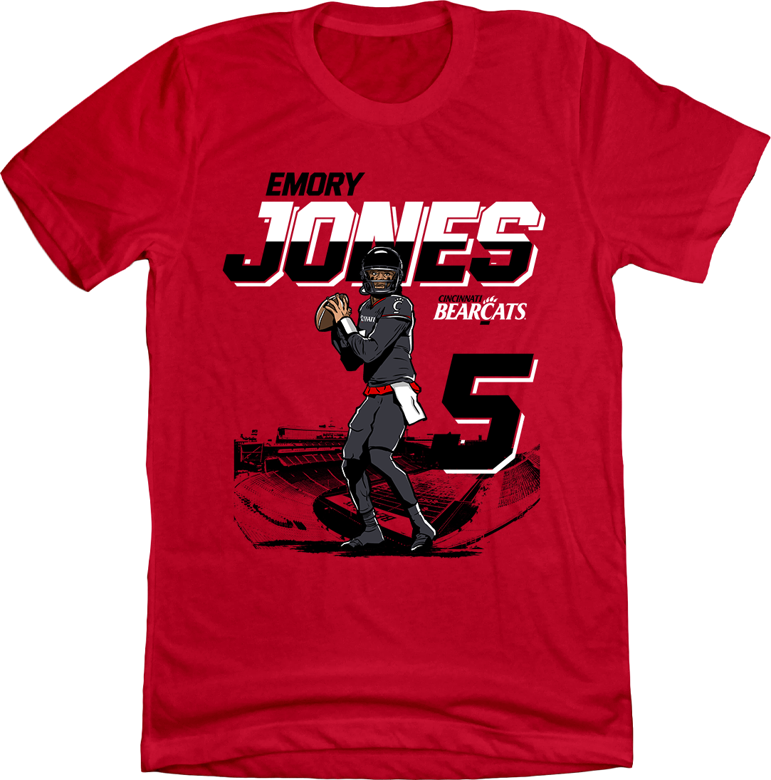 Emory Jones  - Stadium 5 Unisex T-shirt Cincy Shirts