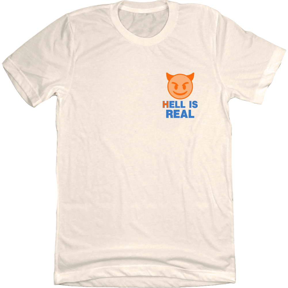 HELL IS REAL™ Emojis Comfort Colors Back Print Tee