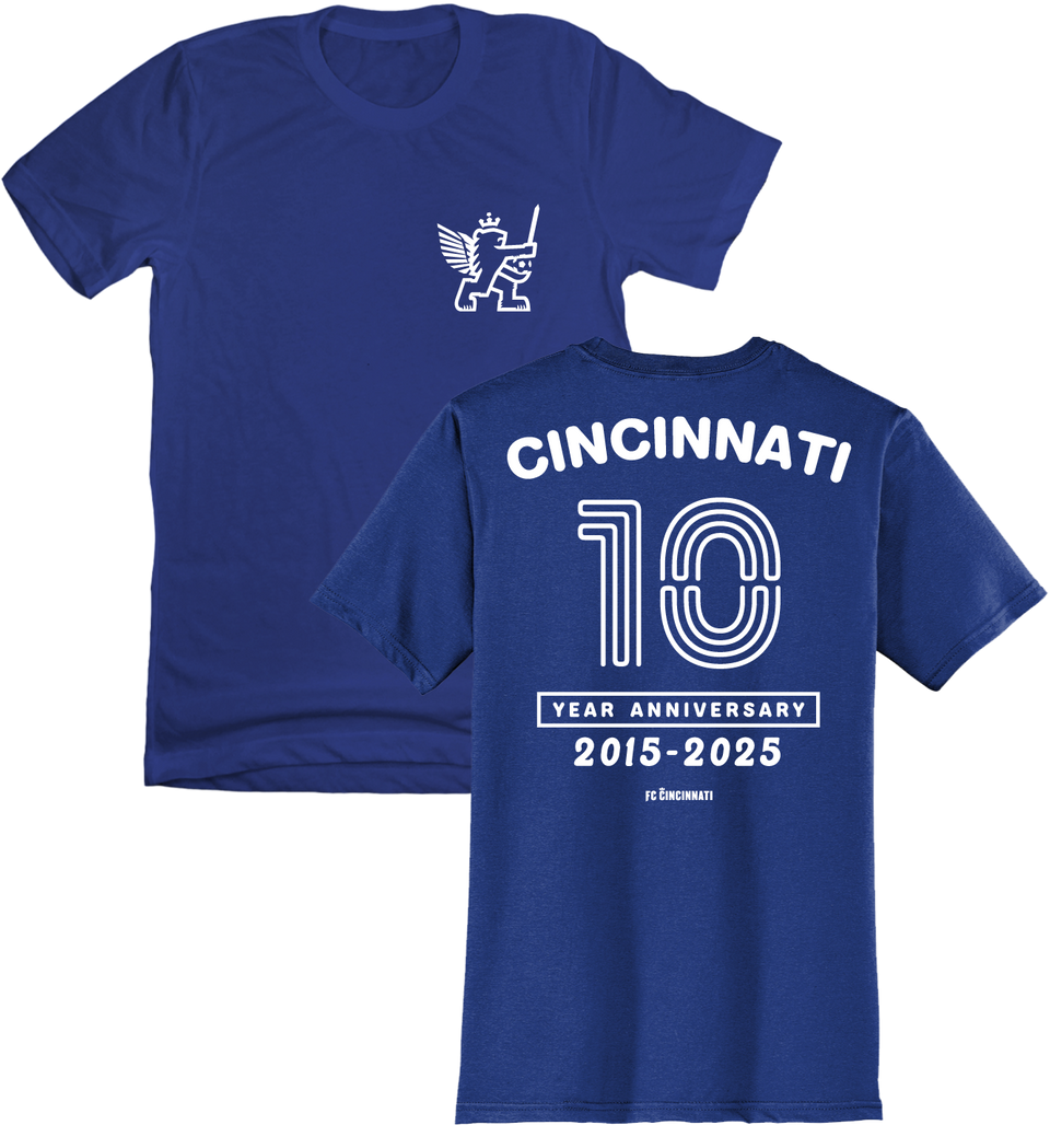 FC Cincinnati 10 year anniversary