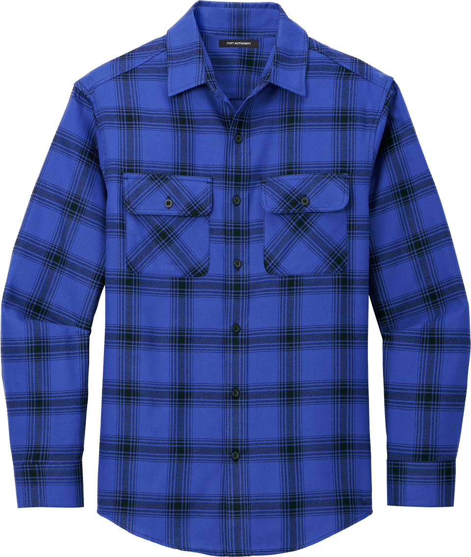 FCC White Shield Royal Flannel