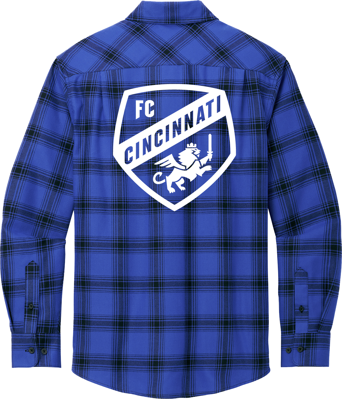 FCC White Shield Royal Flannel