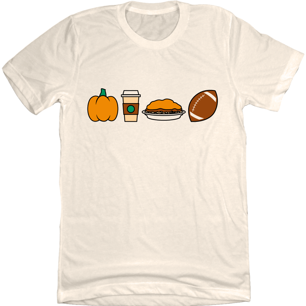 Fall Things Icons Isotypes T-shirt Cincy Shirts