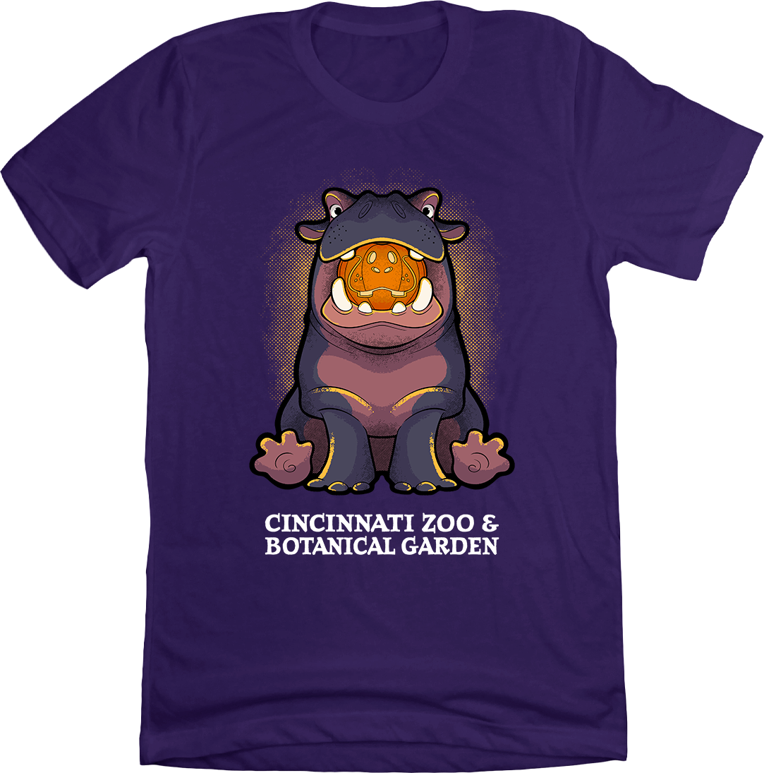 Fiona Pumpkin Glow Purple Tee