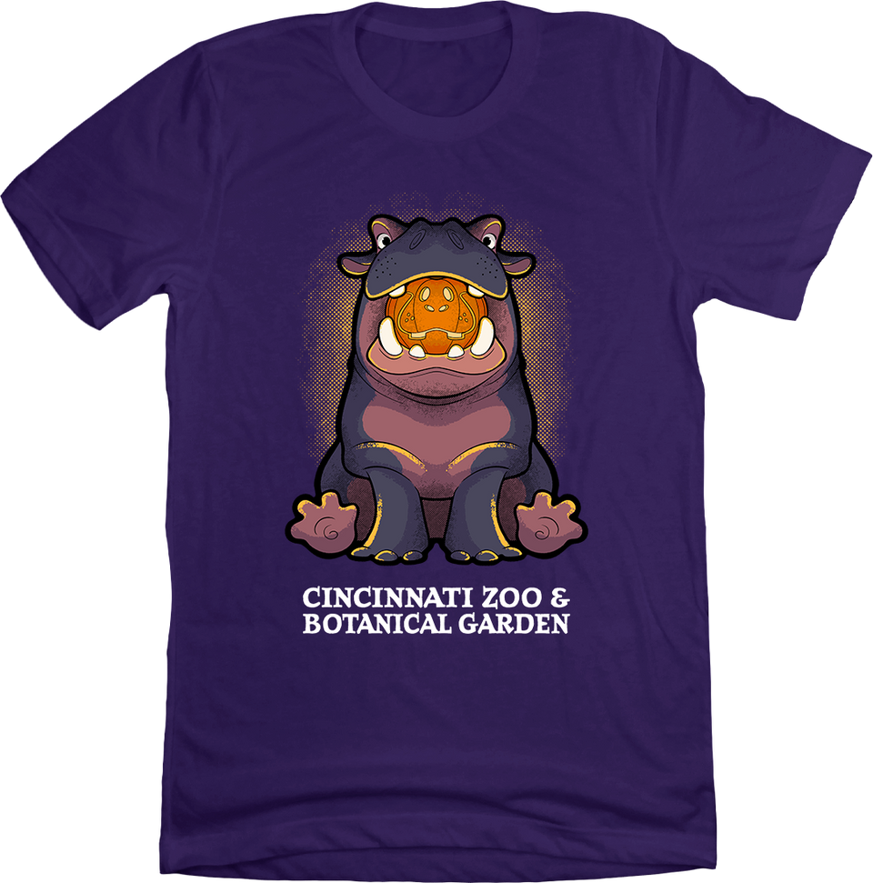 Fiona Pumpkin Glow Purple Tee