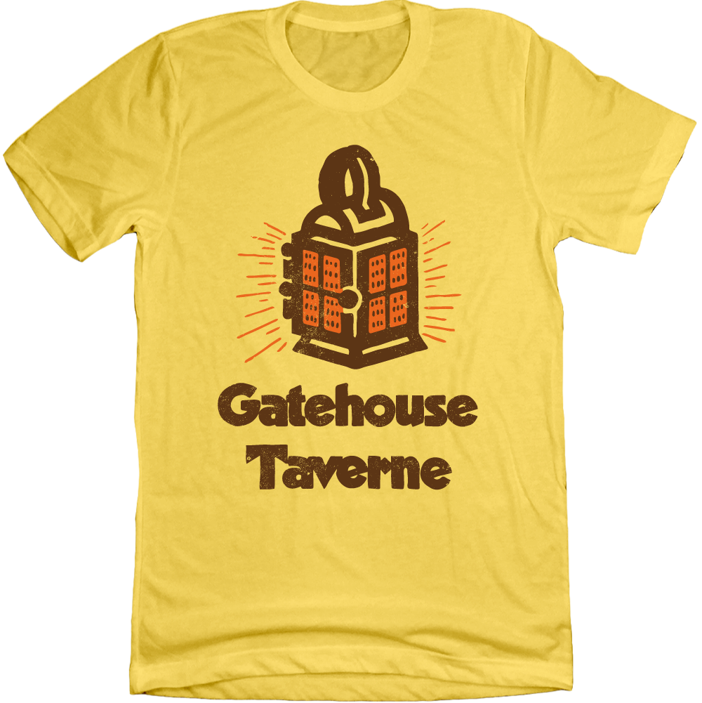 The Gatehouse Taverne T-shirt yellow Cincy Shirts