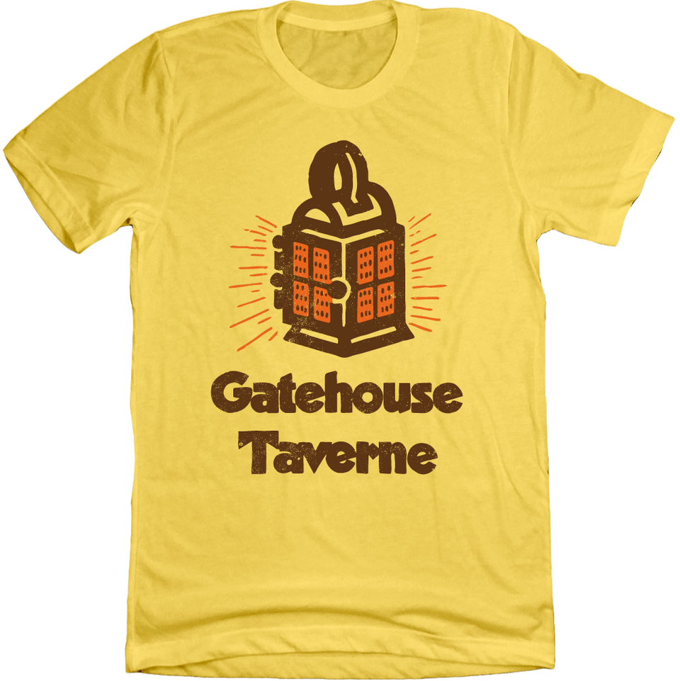 The Gatehouse Taverne T-shirt yellow Cincy Shirts