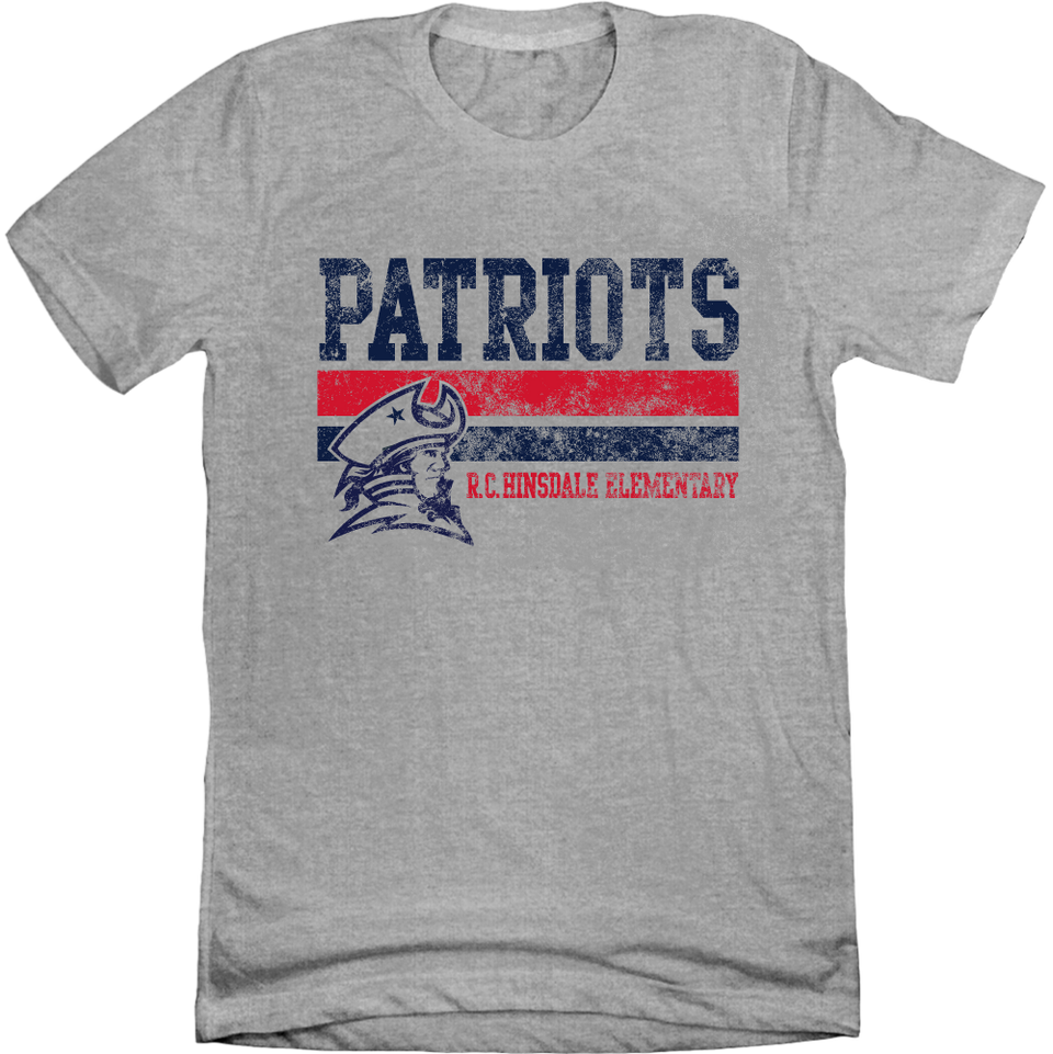 HINSDALE PATRIOTS NAVY RED STRIPE