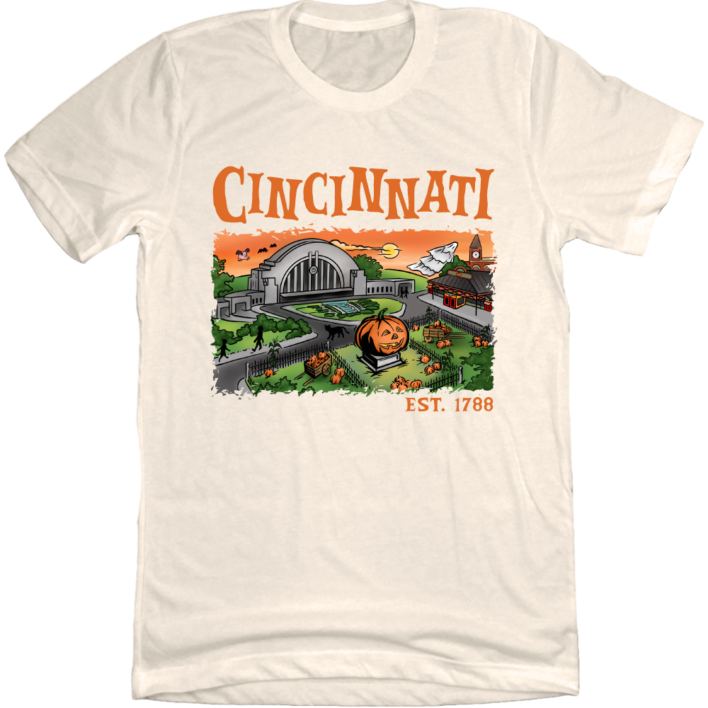Halloweentown Cincinnati Natural Tee