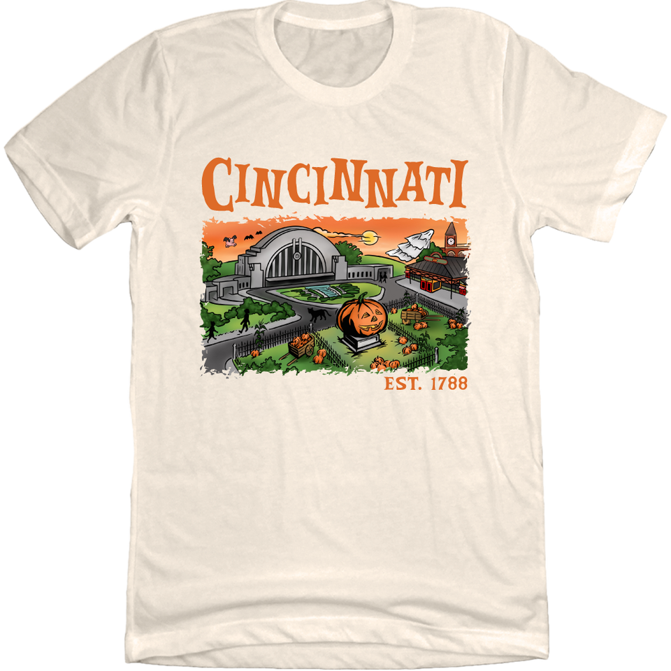 Halloweentown Cincinnati Natural Tee