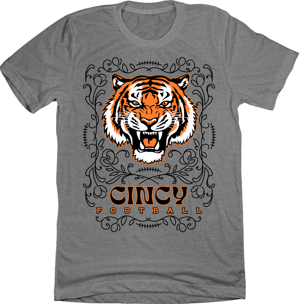 Cincy Football Tiger Pinstripe