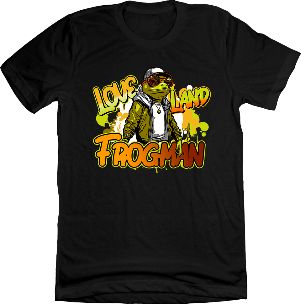 Loveland Frogman Hip-Hop Graffiti  Style Cincy Shirts