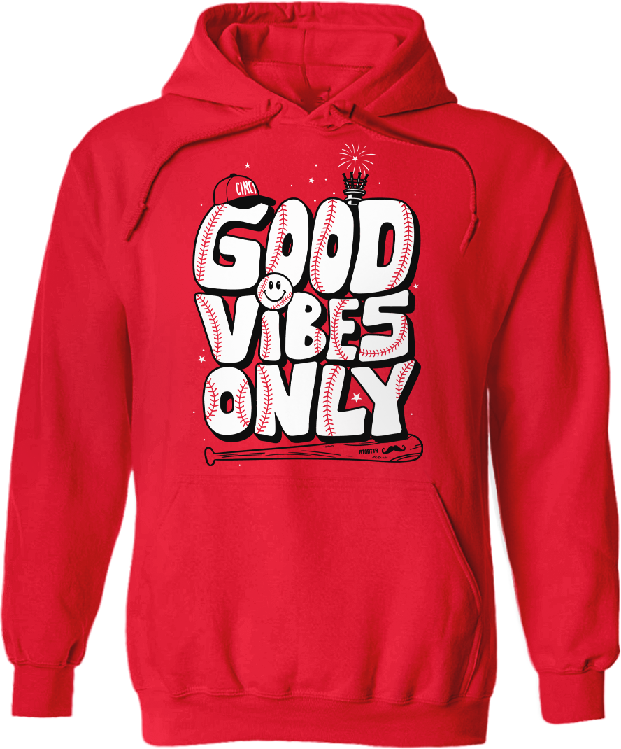 Good Vibes Only Cincinnati Baseball