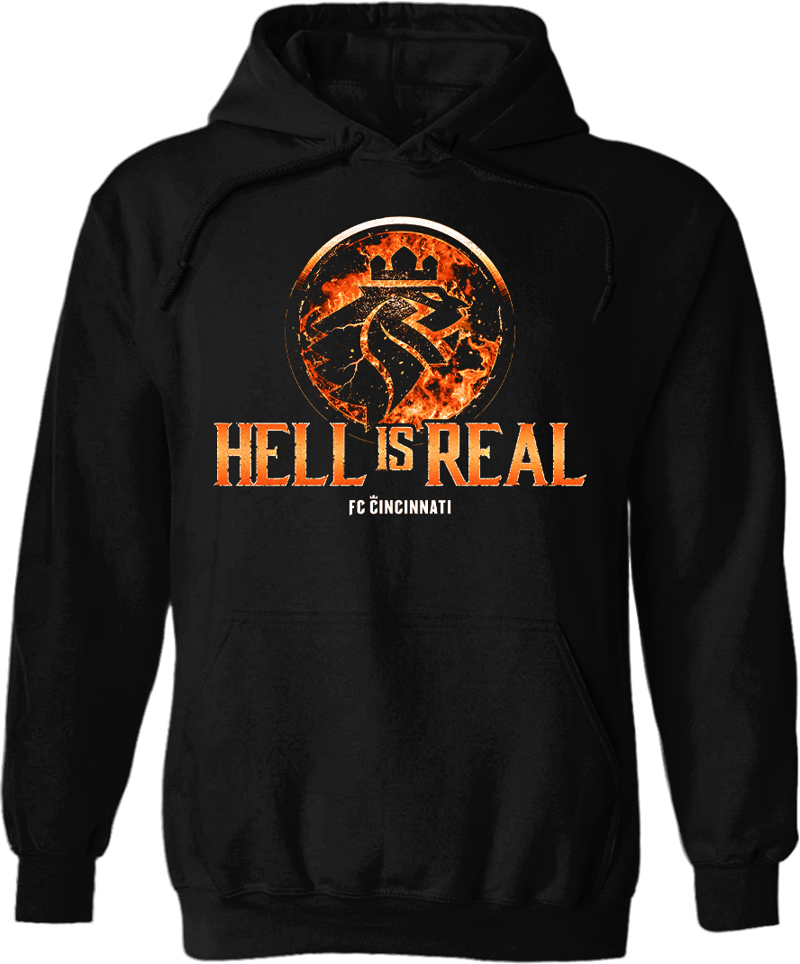 Hell is Real Kombat Orange Flame