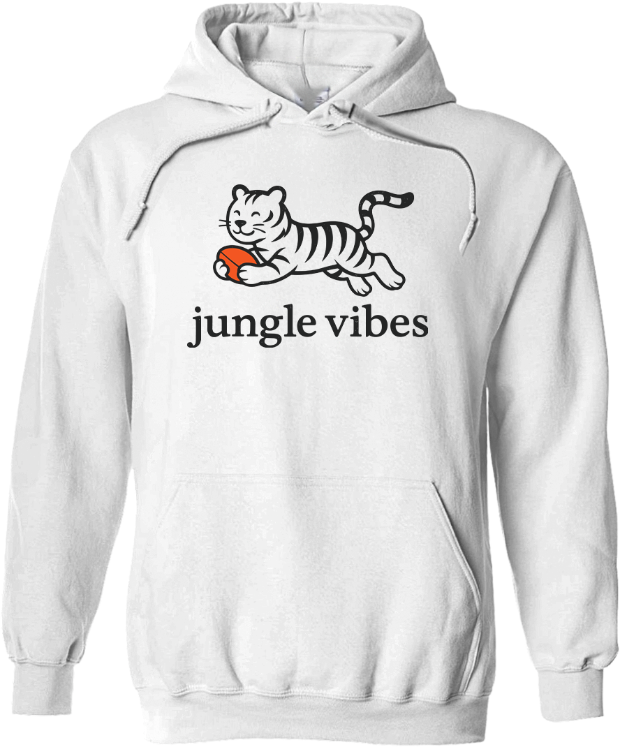 Jungle Vibes Run Wild  White TIger