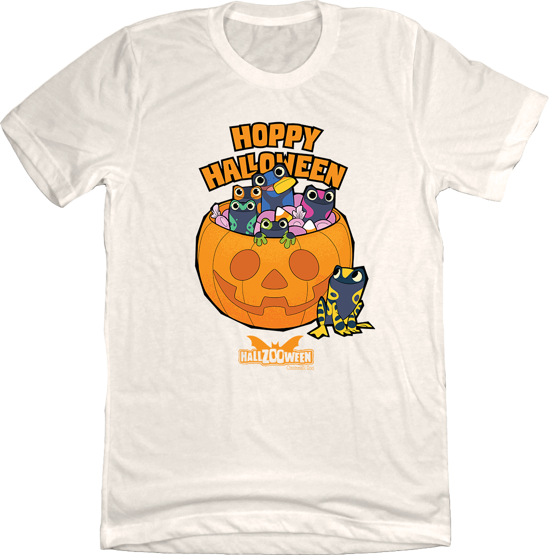 Hoppy Halloween Natural Tee