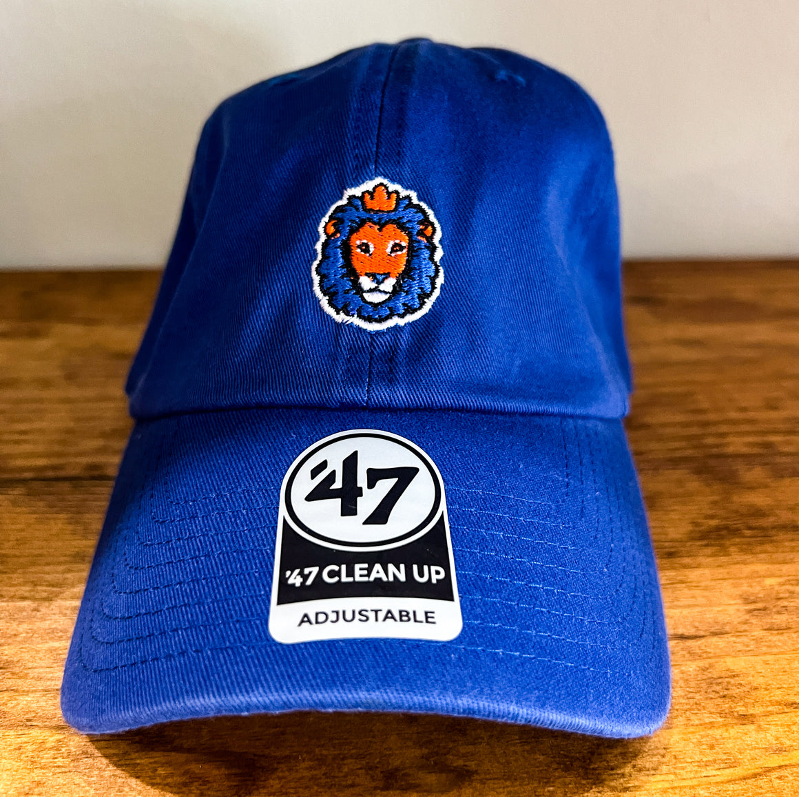 Soccer Lion Dad Hat - Navy