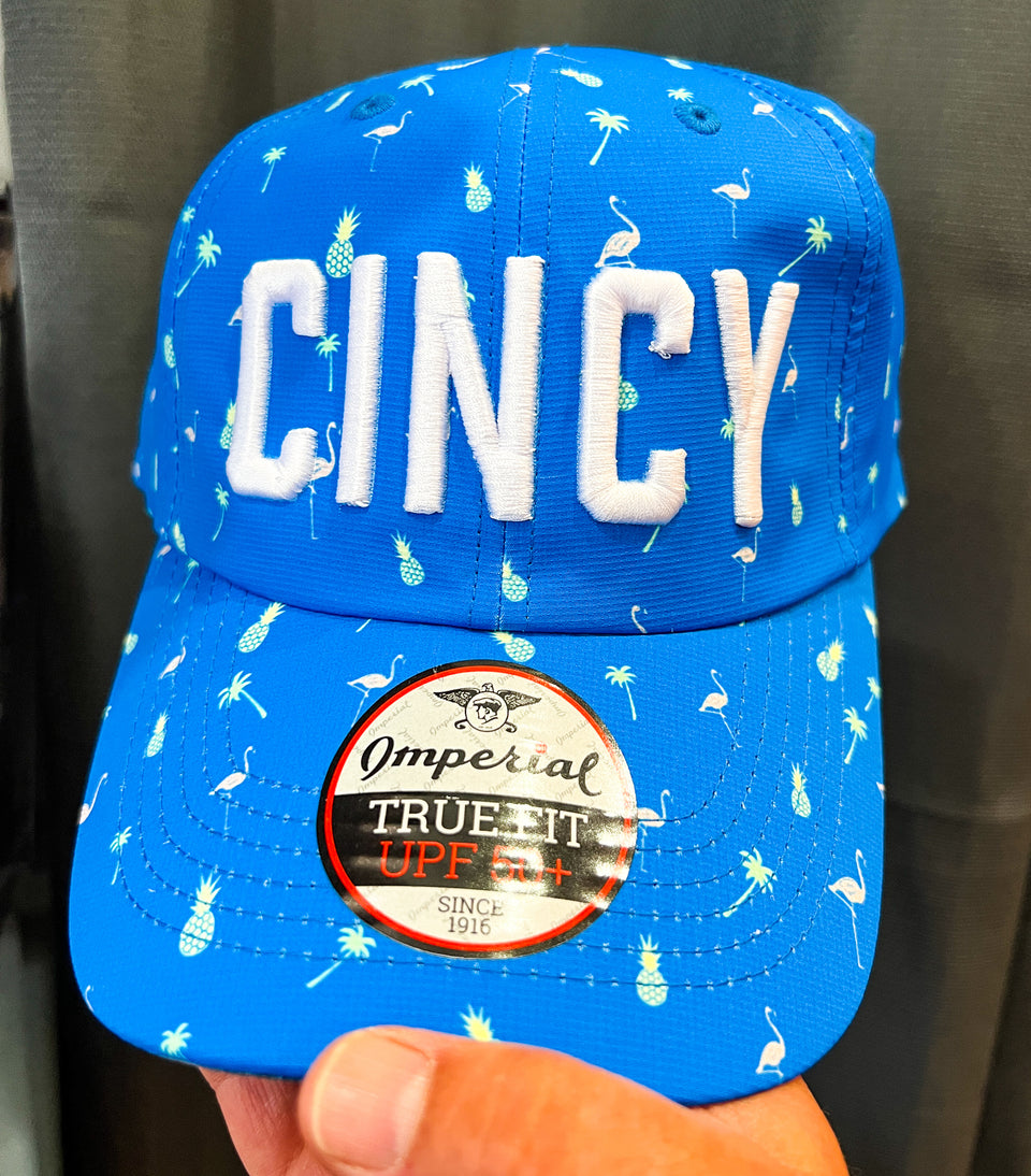 CINCY Summertime Hat - Pacific Tropical