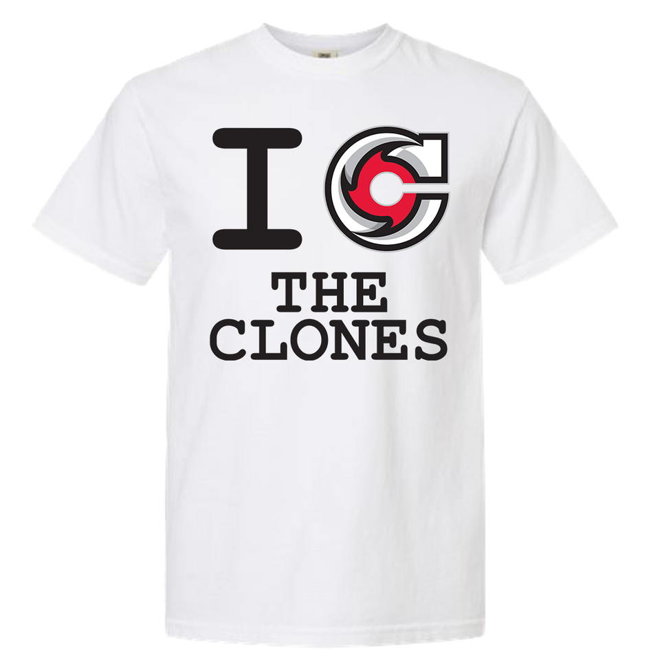 I LOVE THE CLONES CC TEE