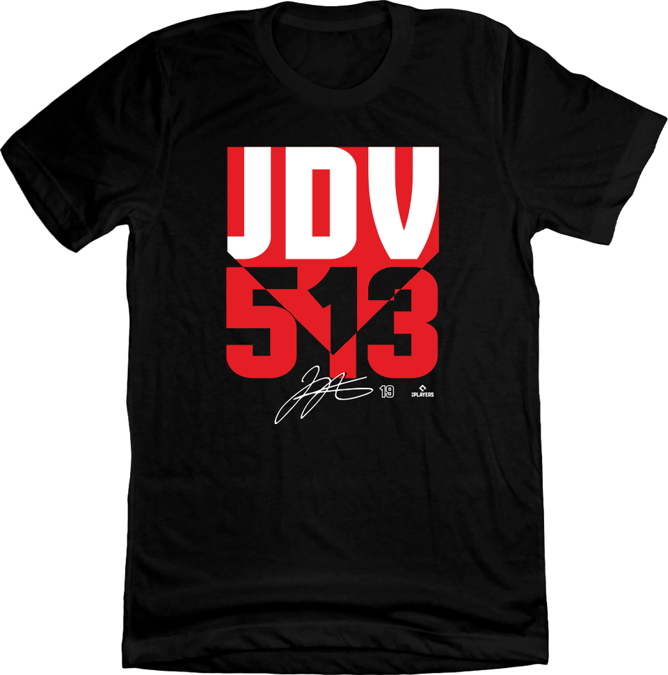 Joey Votto JDV-513 black T-shirt Cincy Shirts