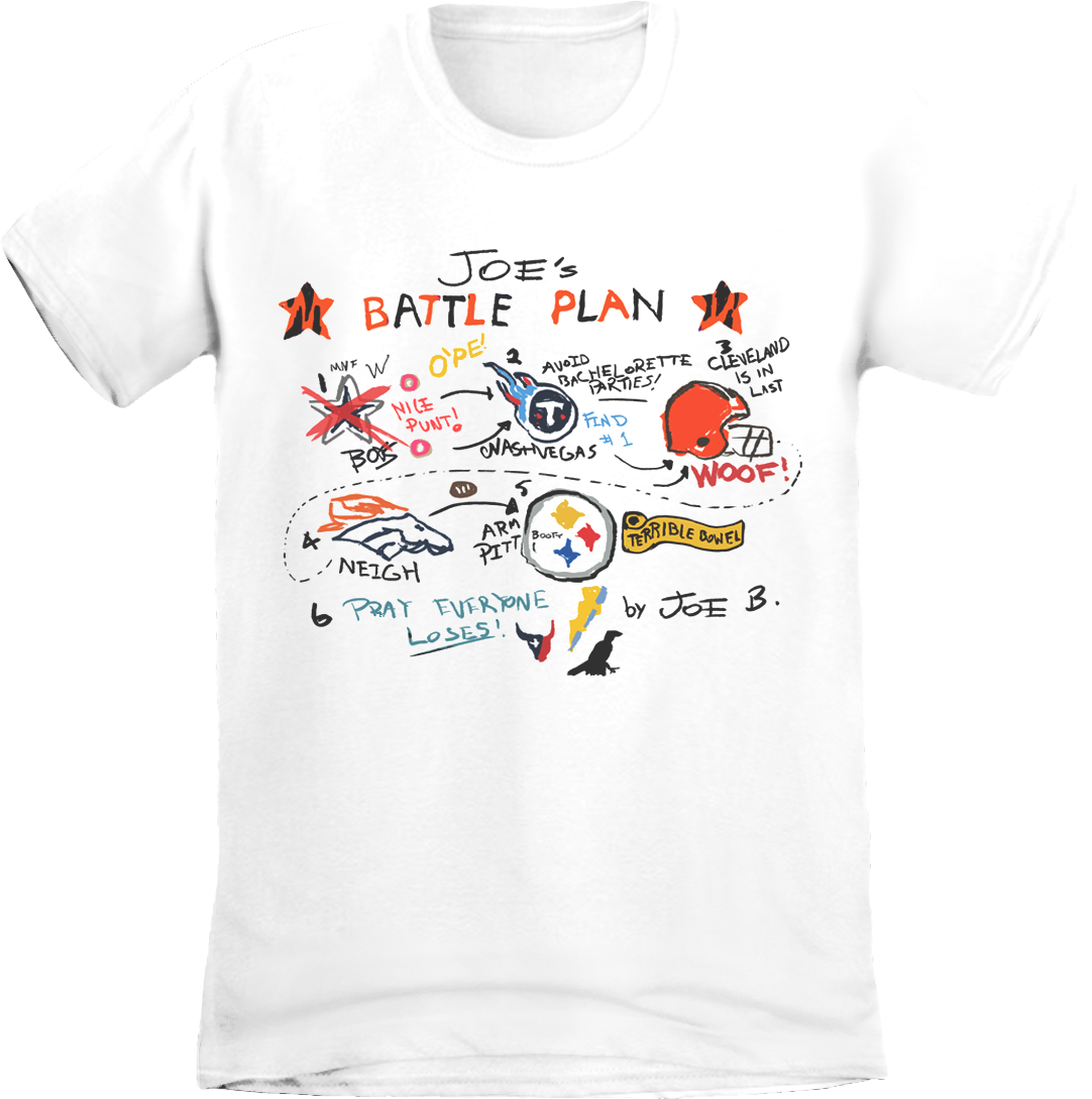 Joe's Battle Plan Tee