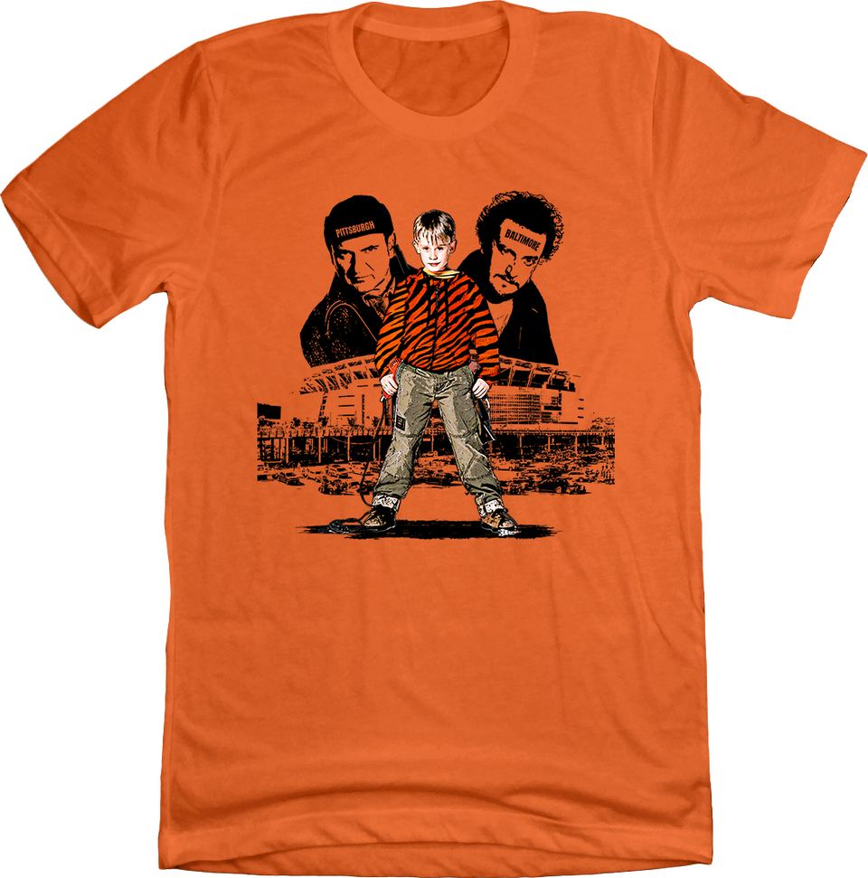 Joe's Home Alone Orange Tee