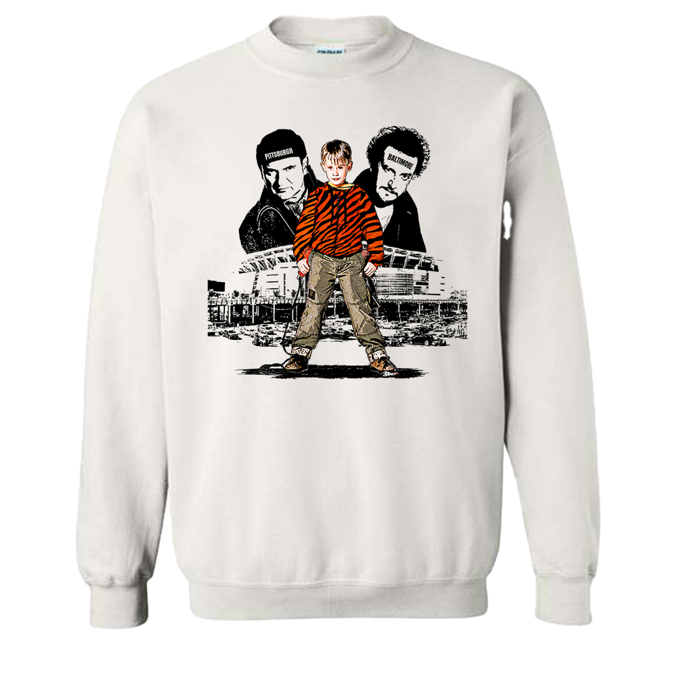 Joe's Home Alone White Sweatshirt