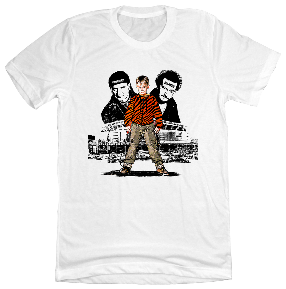 Joe's Home Alone White Tee