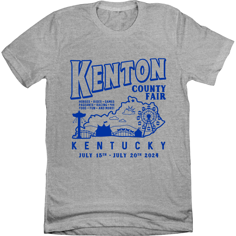 2024 Kenton County Fair Grey Tee
