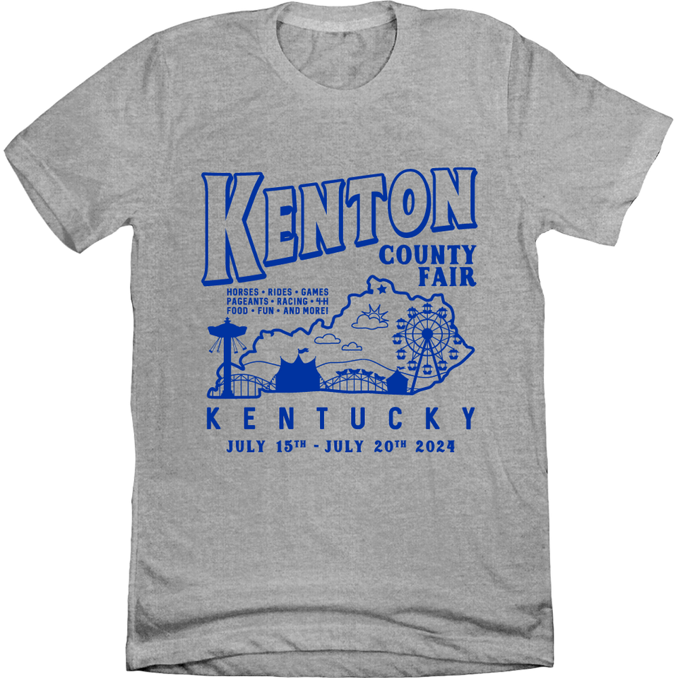 2024 Kenton County Fair Grey Tee