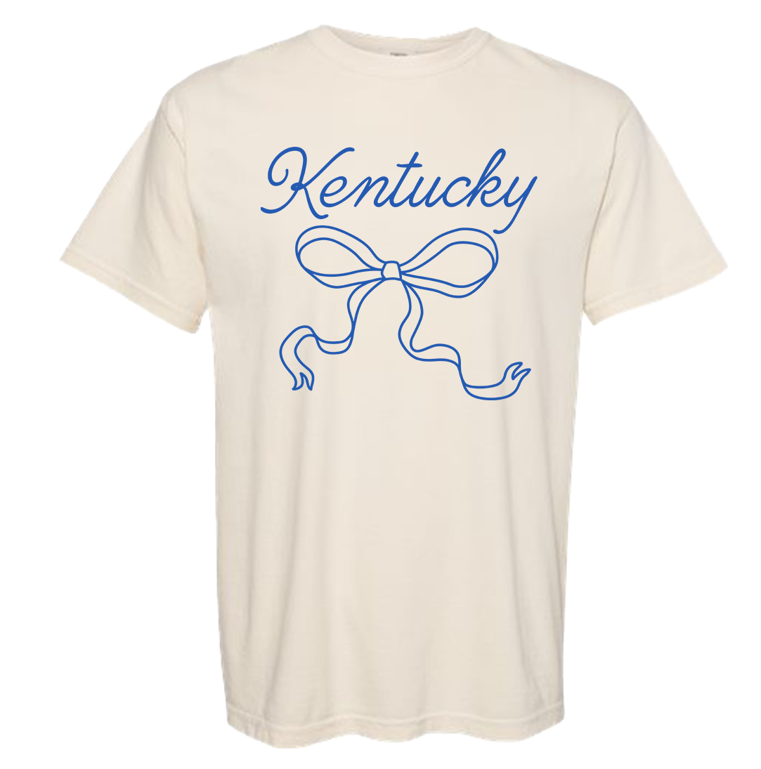 Kentucky Croquette Bow Tee