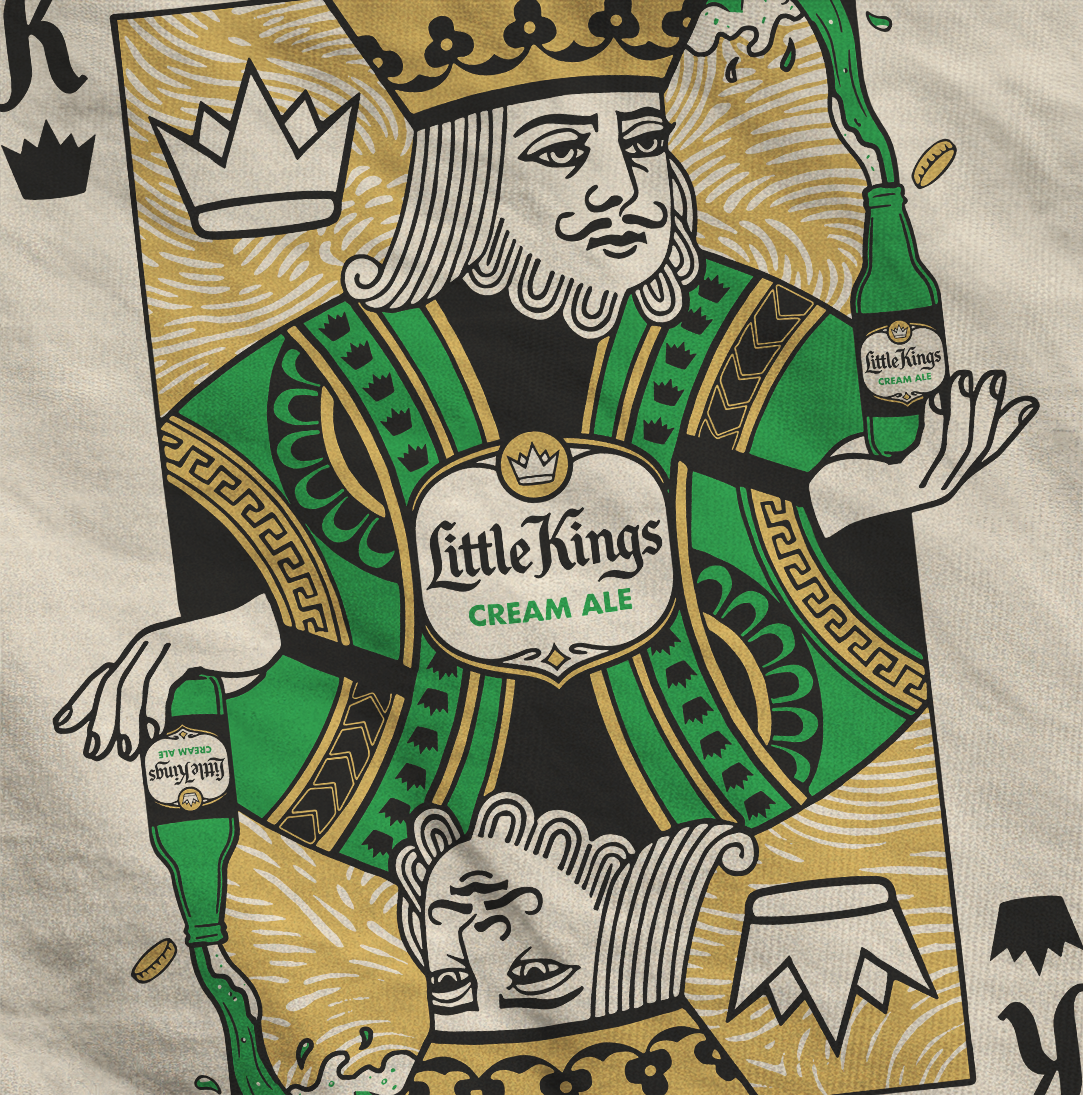 Little Kings Playing Card