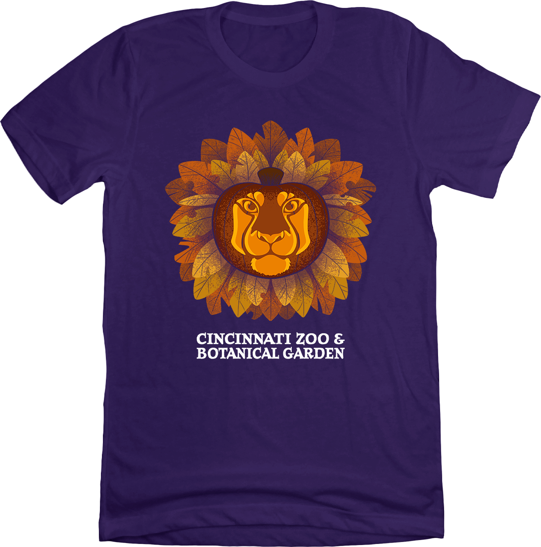 Lion Pumpkin Glow Tee