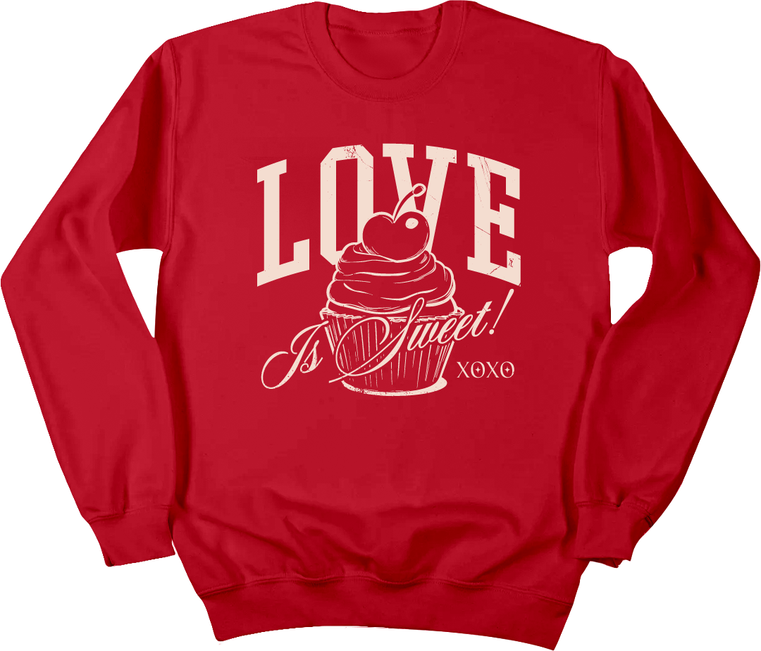 Love Is Sweet Cupcake XOXO
