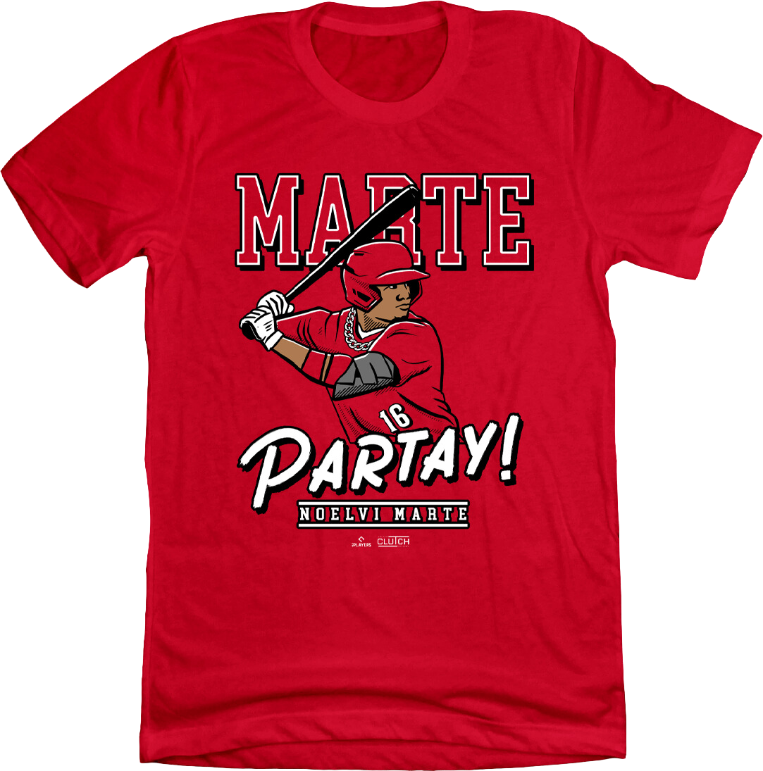 Noelvi Marte Partay MLBPA T-shirt Cincy Shirts