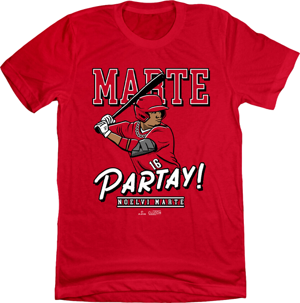 Noelvi Marte Cincinnati Reds Partay Mlbpa Shirt - Shibtee Clothing