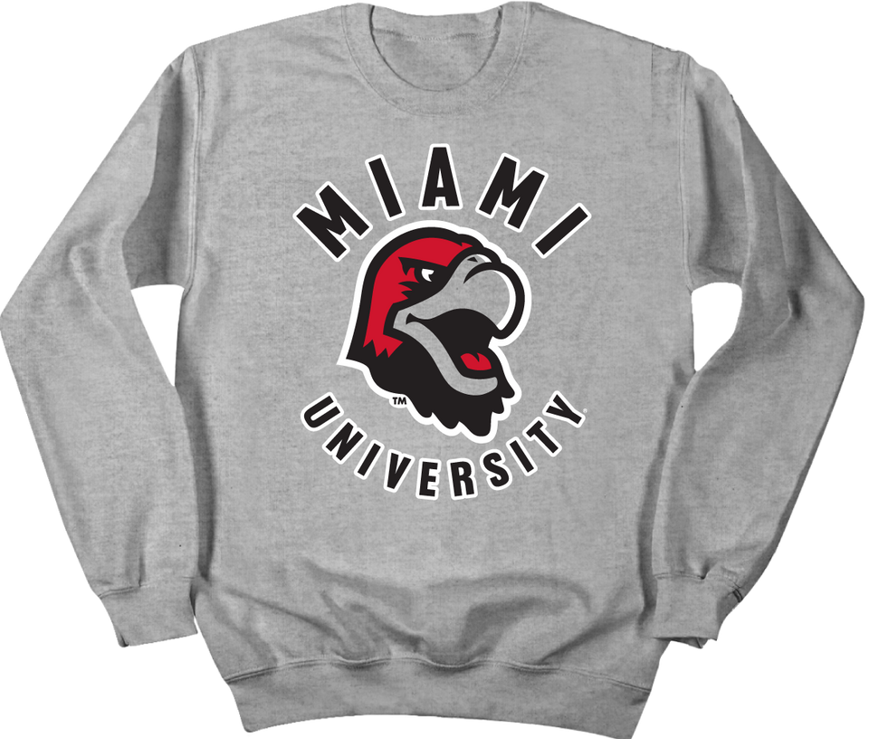 Miami University - Redhawk Cartoon Logo