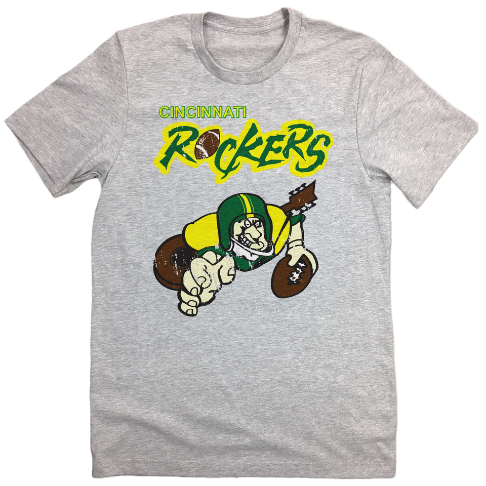 Cincinnati Rockers Retro Logo - Cincy Shirts