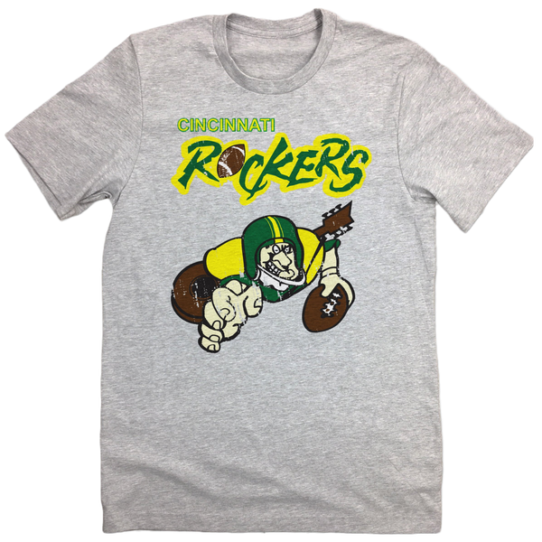 Cincinnati Rockers | Defunct Football Teams Apparel | Cincy