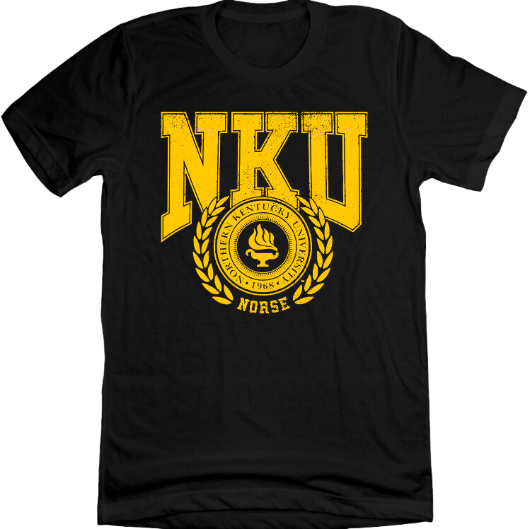 NKU Norse Classic Crest black Cincy Shirts