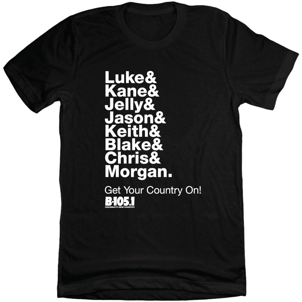 Luke & - B-105.1 Canine Comfort Charity Tee