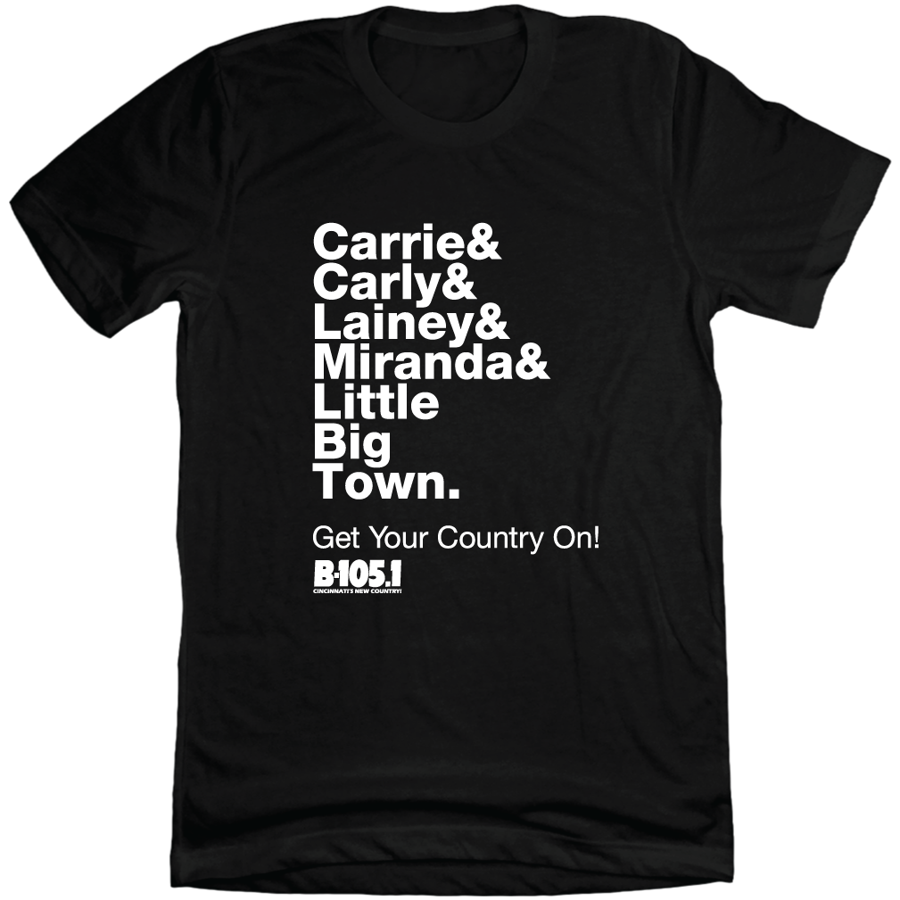 Carrie & - B-105.1 Canine Comfort Charity Tee
