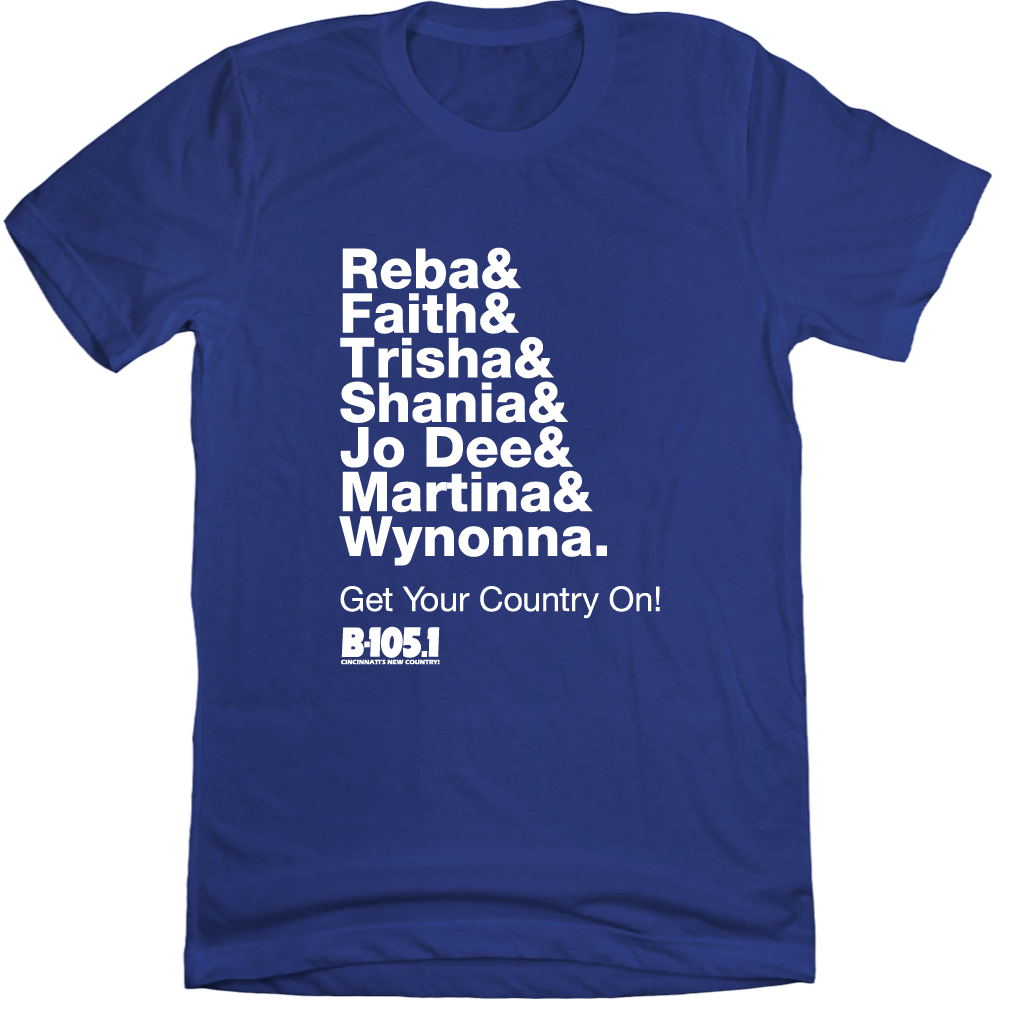 Reba & - B-105.1 Canine Comfort Charity Tee