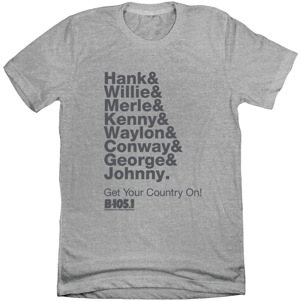 Hank & - B-105.1 Canine Comfort Charity Tee
