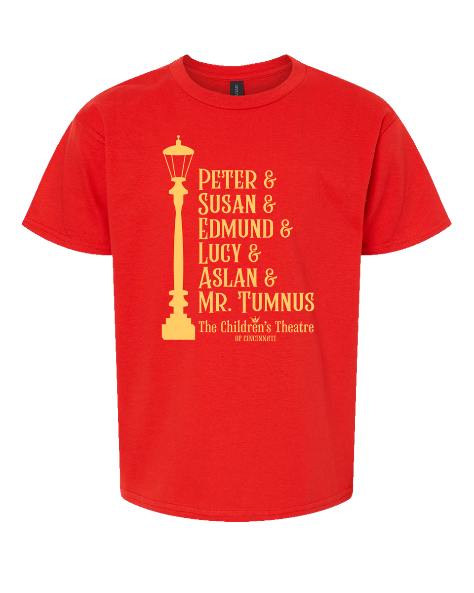 TCT Narnia Peter & Susan & Red T-shirt Cincy Shirts