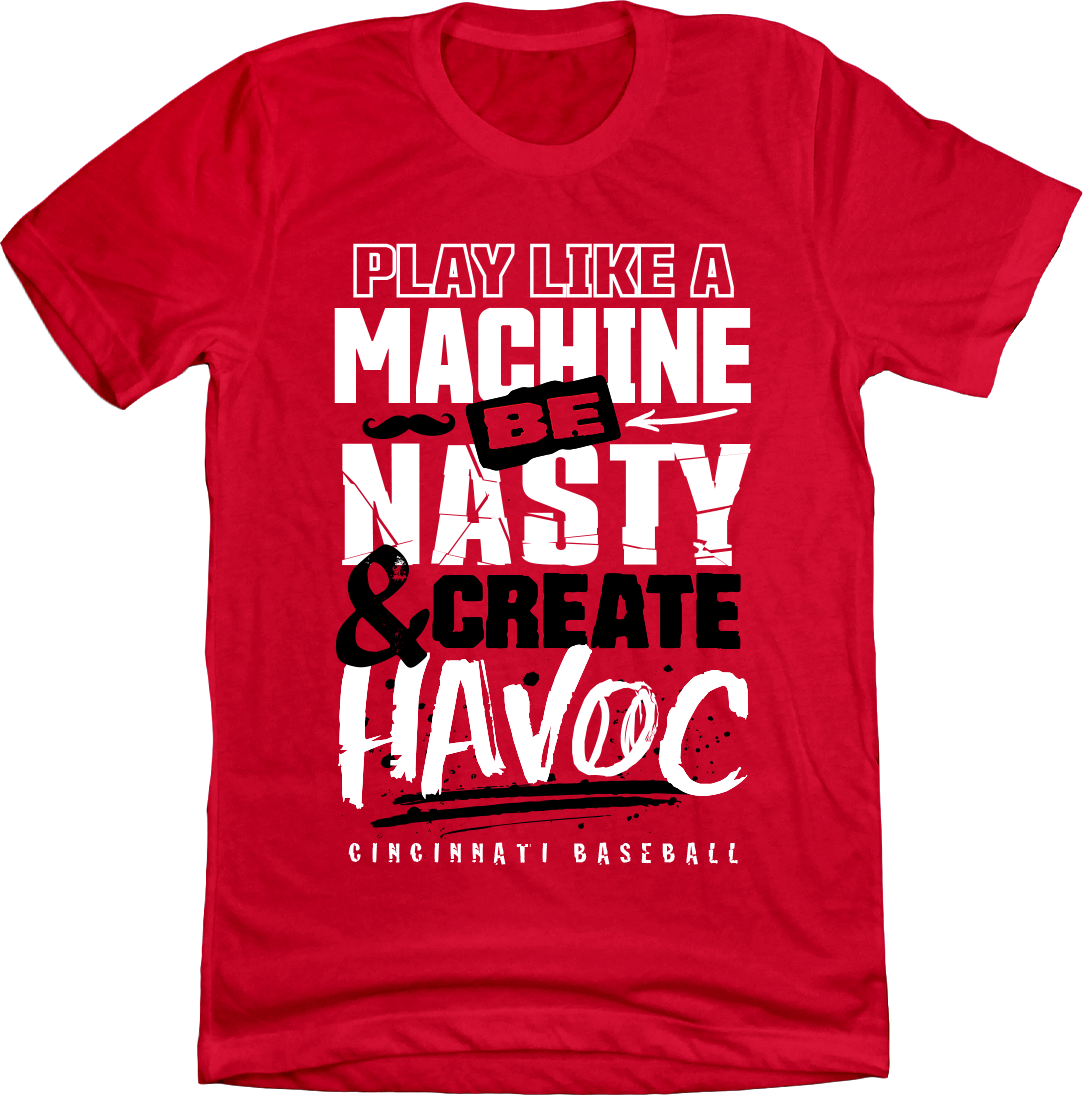 Create Havoc Baseball Rally Tee