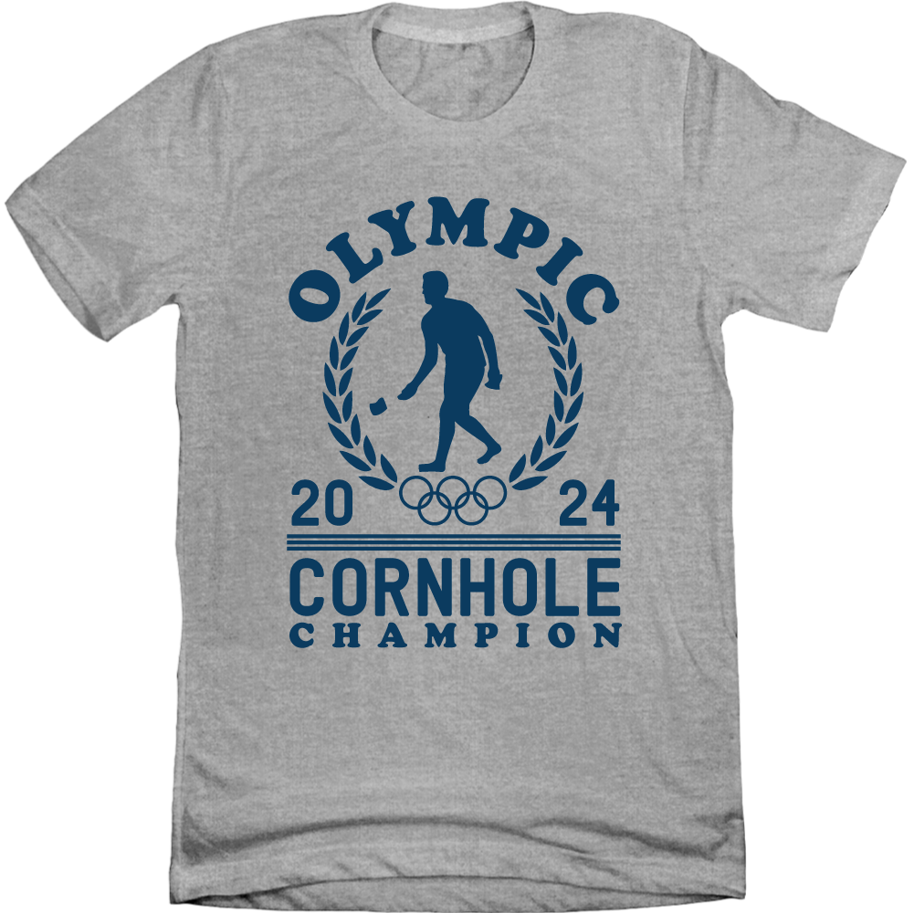 2024 Olympic Cornhole Champion Tee